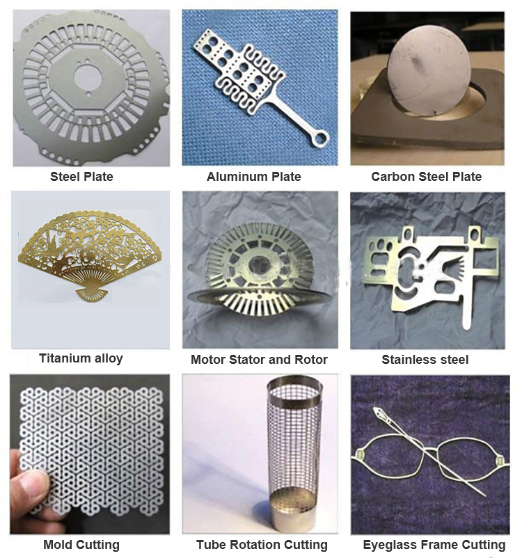 нижня ціна лазерного різання 1000w з бездротовим управлінням wifi