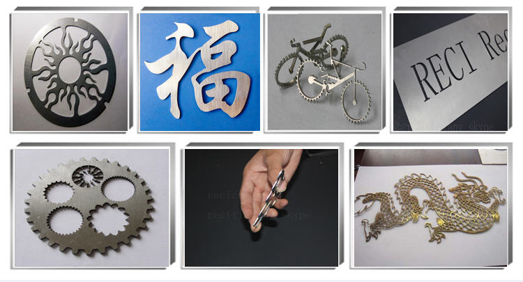 CNC волокна 1000W лазерного різання для вуглецевої сталі 3000x1500mm